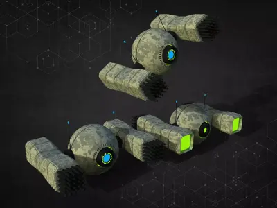 Soldier Drone Type 3 3D model