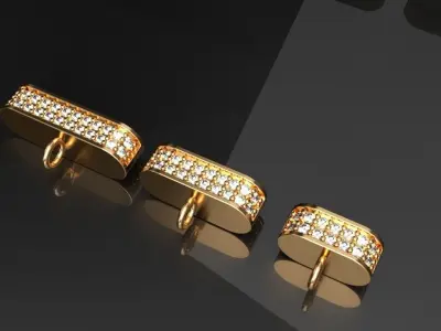 Parrot Lock Bracket Lobster clasps 3D print model