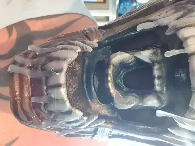 ALIEN inspired face mask 3D print model