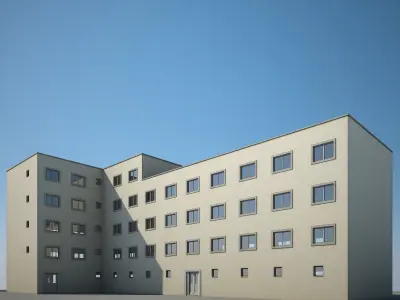 Apartment Building VII 3D model