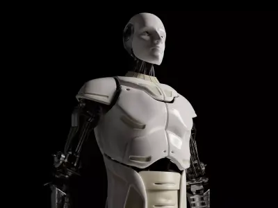 Futuristic Cyborg  3D model