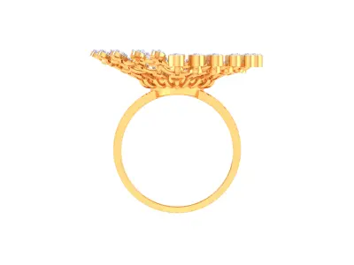 Women Ring Render 3dm STL OBJ FBX Details  3D print model shop