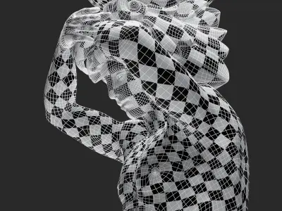 Atlant Sculpture 3D model