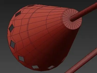 Stilnovo Ankargrand LBC076BLK Chandelier 3D model