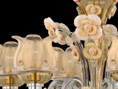 MD 89268-6 Osgona Chandelier 3D model