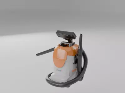 Large Vacuum Cleaner 3D Model 3D model