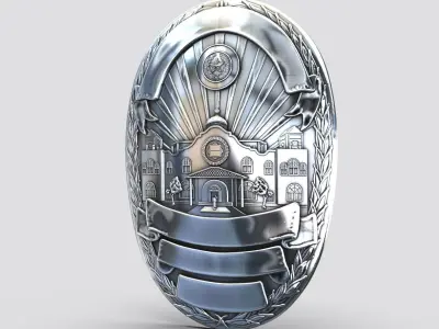  public transport icon 3D print model