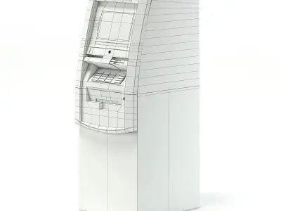 ATM 3D Model machine 3D model
