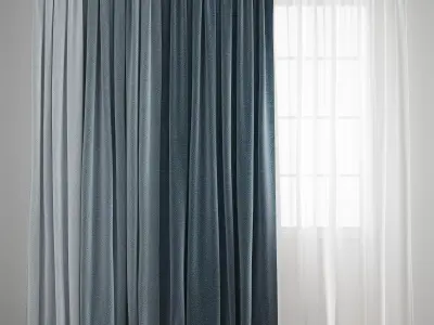 Curtain 377 3D model