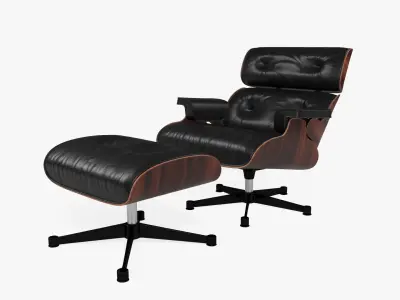 Chair lounge eames 3D model