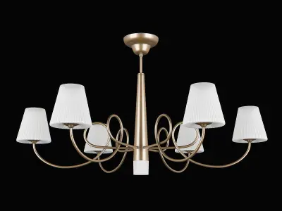 81407x Vortico Lightstar Chandelier 3D model