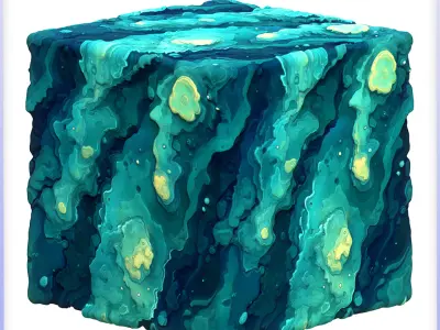 Stylized Ground Seamless Texture Texture 21