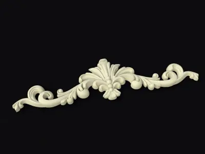 dekor ornate ornament 3D model 3
