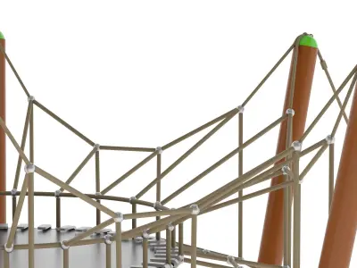 Lappset Spider M 3D model