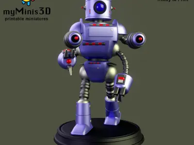 Invader Robots Wardband 3D Model Pack