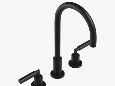 Faucet 03 Low-poly 3D model