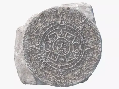 Mayan Calendar 3D model