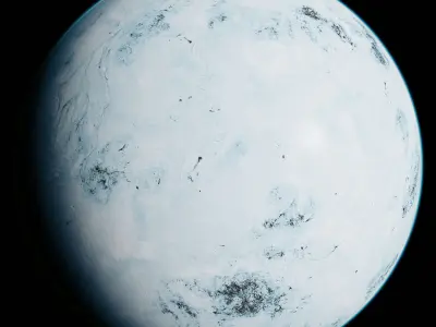 Planet Terapagos 16K 3D model