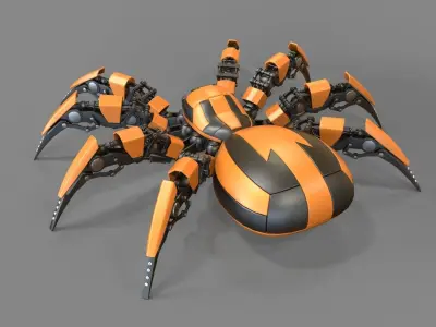 Spider Robot 2 3D model