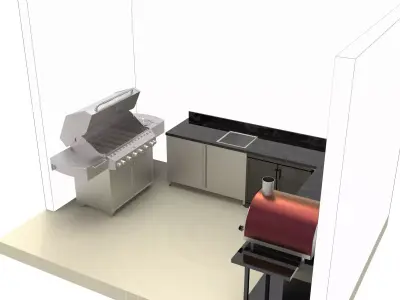 kitchen 88 3D model