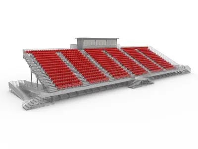 Collection Bleachers 13 3D Model Pack