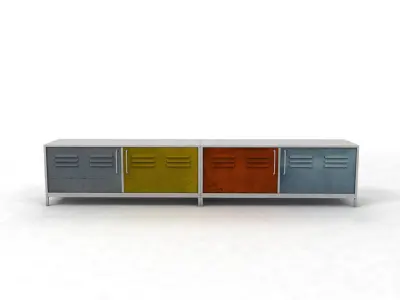 METAL CABINET 3D model