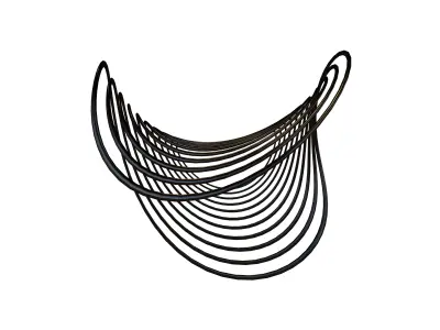 Abstract Shape v7 003 Low-poly 3D model