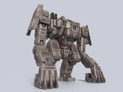 Advance Mech collection 3D Model Pack