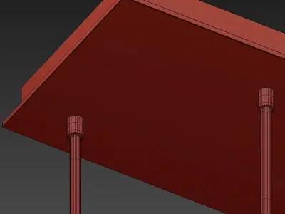 ROCK chandelier 3D model