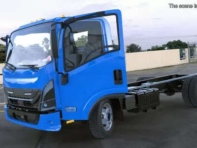  Electric Light Truck 132 Inch 2025 No Body 