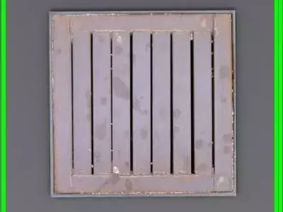 Sewer Grate 5 3D model