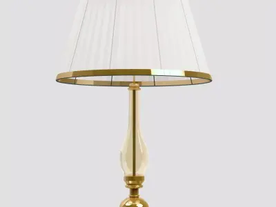 Possoni 227-LG table lamp Low-poly 3D model