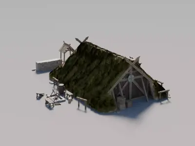 Nordic House 16 3D model