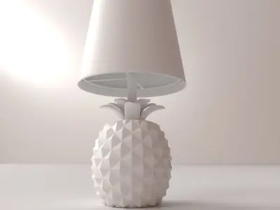 Pineapple Lamp 3D model