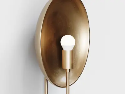 Exclusive Brass Wall light wall lamp 3D model