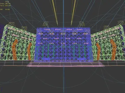 Carnival stage 19 3D model