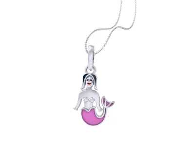 Kids Pendants 3dm STL OBJ FBX Renders Details 3D print model 20