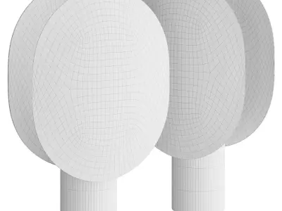 Clam Table Lamp 3D model