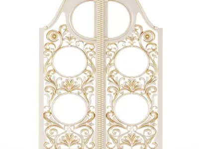 classic door Free 3D model purchase