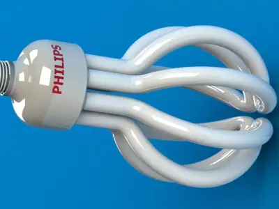 Flourescent Light 3D model