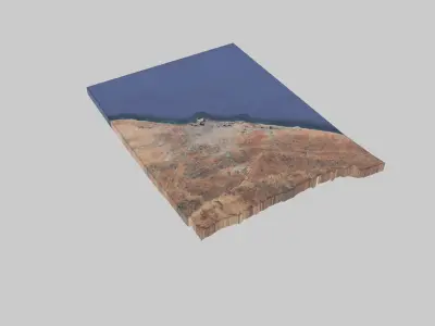 BENGHAZI City Low-poly 3D model