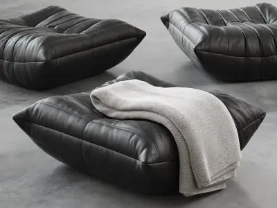 Togo Ottoman 3D model