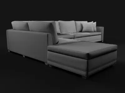 Lexington - Colony Sectional 3D model