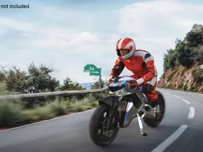  Yamaha MOTOROiD 2 Motorcycle with Biker 