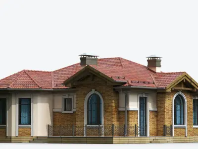 Residential House 32 3D model