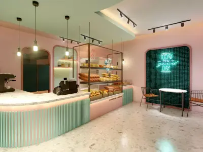 BAKERY INTERIOR 3D print model