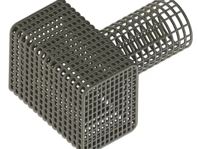 Premium Structural Footing 3D print model