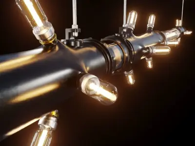 Loumon Lamp 3D model