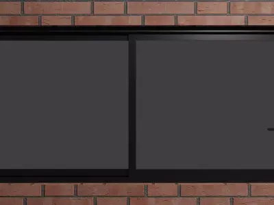 Modern Window  Free low-poly 3D model