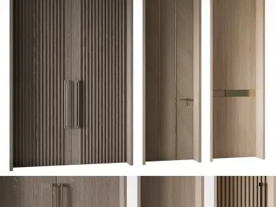 Door set 20 3D model